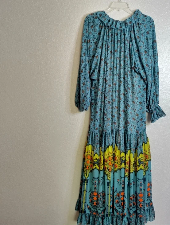 Free People Feeling Groovy Maxi Boho Dress Sz S - Picture 8 of 8